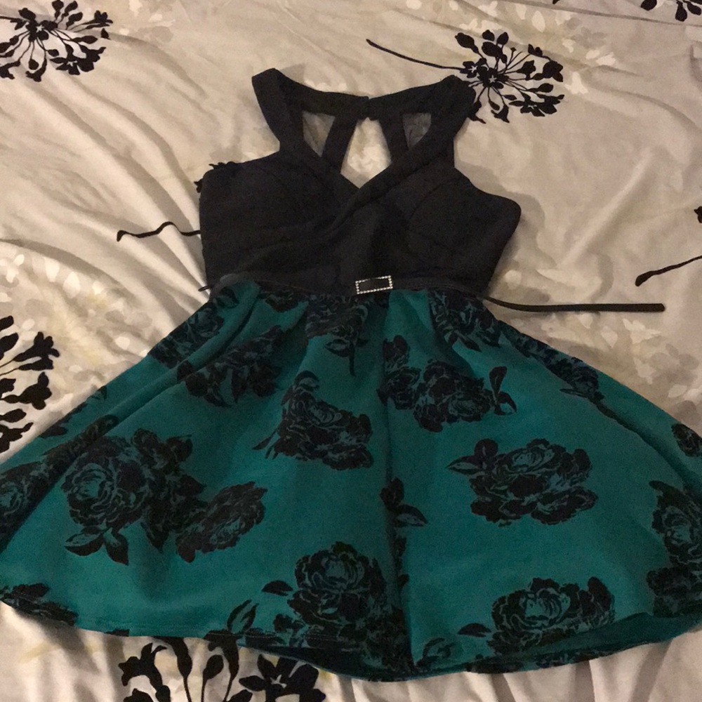 Midnight Doll prom dress with belt
